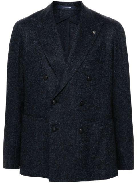 herringbone blazer by TAGLIATORE