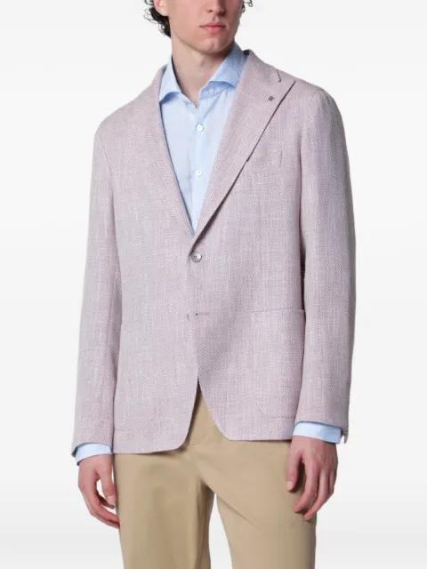 herringbone blazer by TAGLIATORE