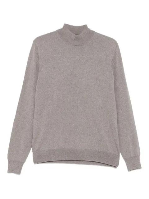 high-neck long-sleeve sweater by TAGLIATORE