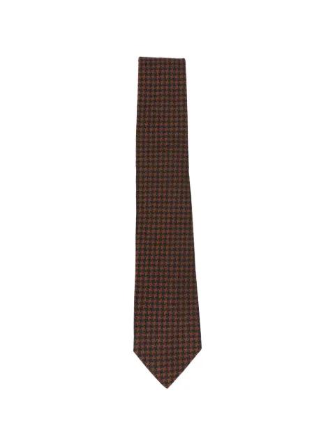 houndstooth-pattern tie by TAGLIATORE