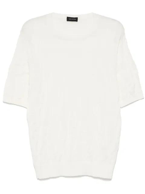 knitted T-shirt by TAGLIATORE