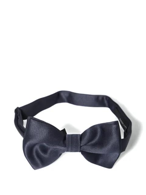 knotted adjustable-strap bow tie by TAGLIATORE