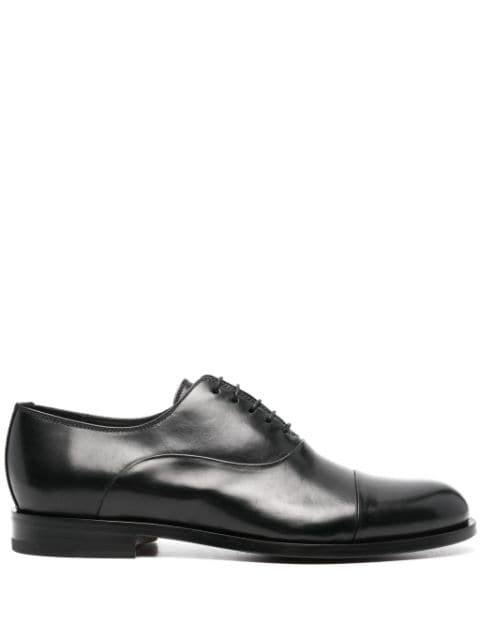 leather oxford shoes by TAGLIATORE