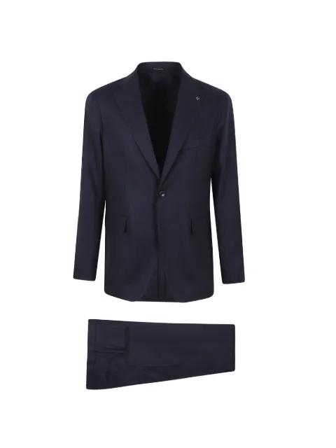 linen single-breasted suit by TAGLIATORE
