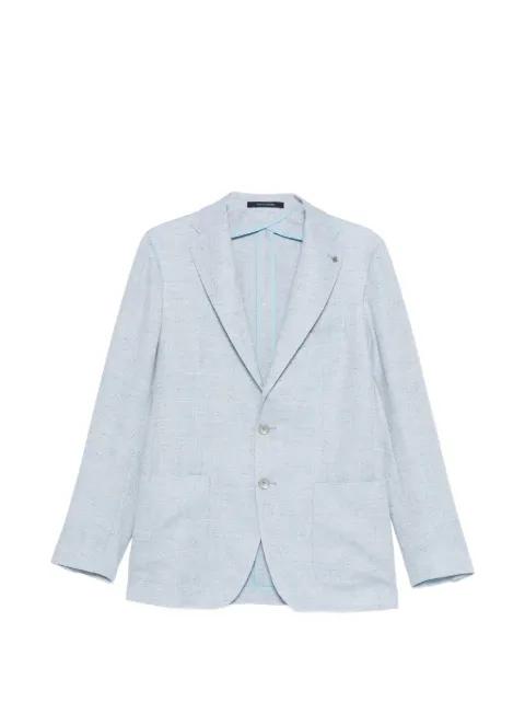 logo-pin blazer by TAGLIATORE
