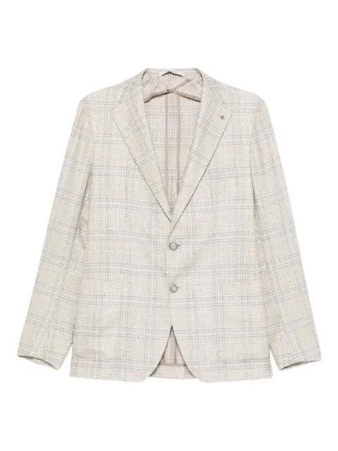 long-sleeve raw jacket by TAGLIATORE
