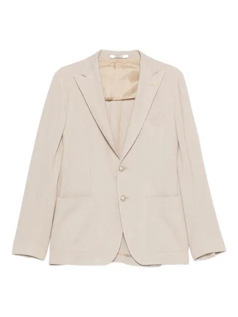 notched-lapel blazer by TAGLIATORE