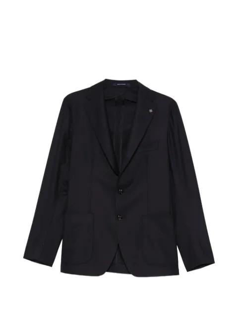 notched-lapel patch-pocket blazer by TAGLIATORE