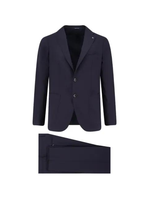 notched lapel suit by TAGLIATORE