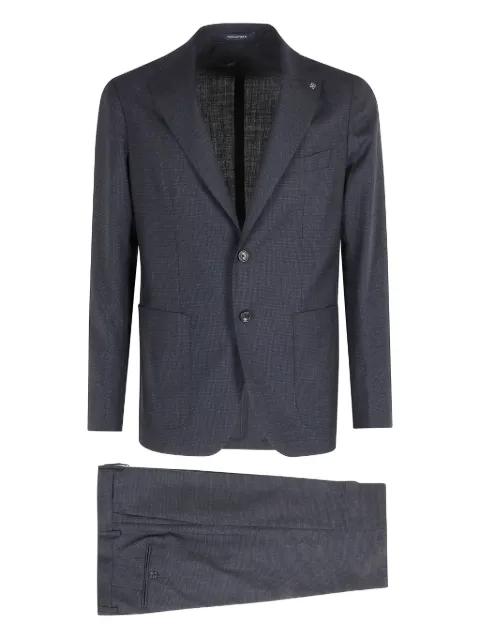 notched lapel two-piece suit by TAGLIATORE