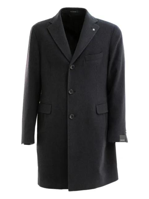 notched-lapels coat by TAGLIATORE