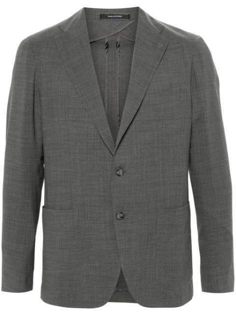 notched-lapels single-breasted blazer by TAGLIATORE