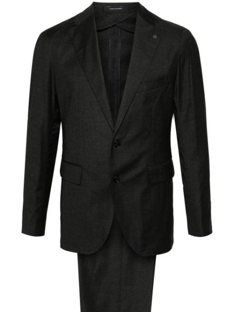 notched-lapels single-breasted suit by TAGLIATORE