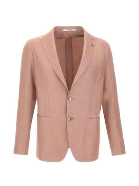 patch pocket single-breasted blazer by TAGLIATORE