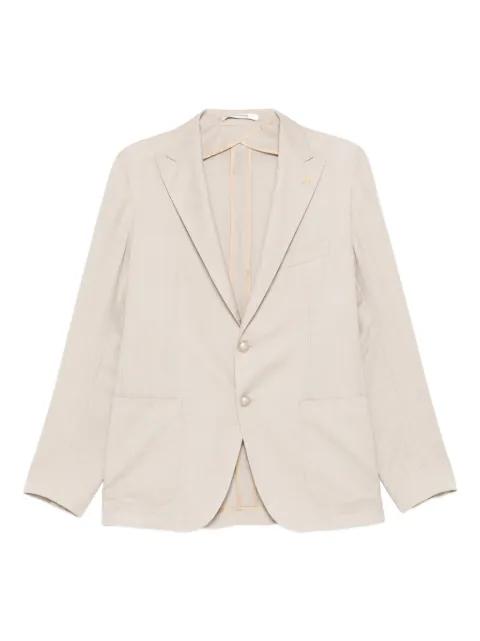 patch-pocket two-button blazer by TAGLIATORE