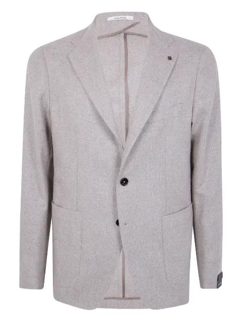 patch-pocket wool jacket by TAGLIATORE