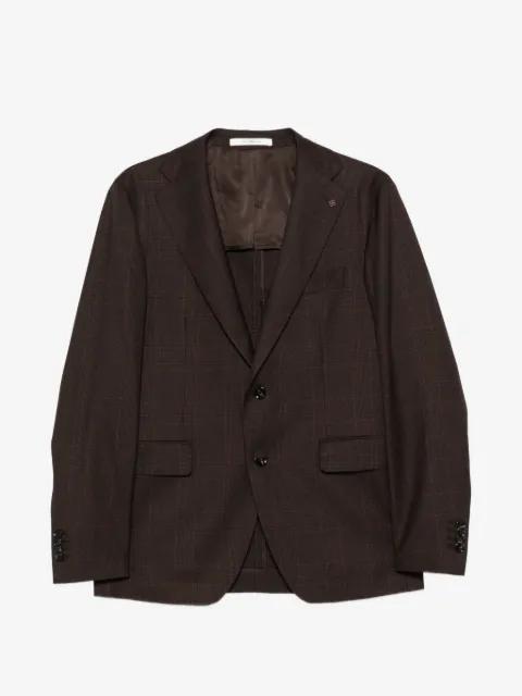 patterned suit by TAGLIATORE