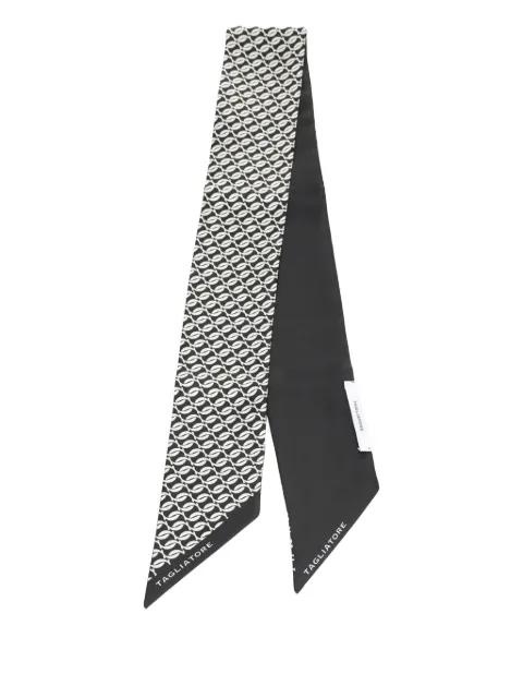patterned tie by TAGLIATORE