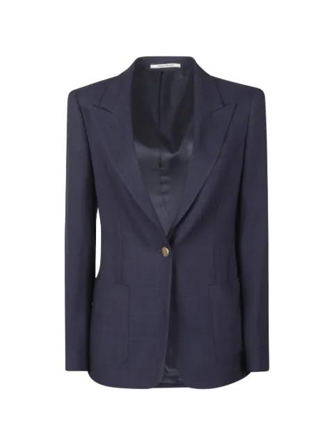 peak-lapel single-breasted blazer by TAGLIATORE