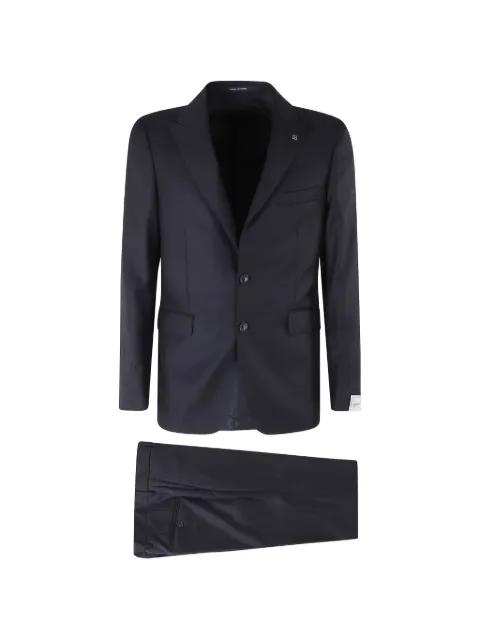 peak-lapel single-breasted suit by TAGLIATORE