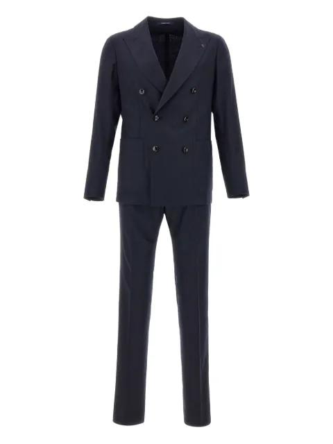 peak-lapels double-breasted suit (two-piece) by TAGLIATORE