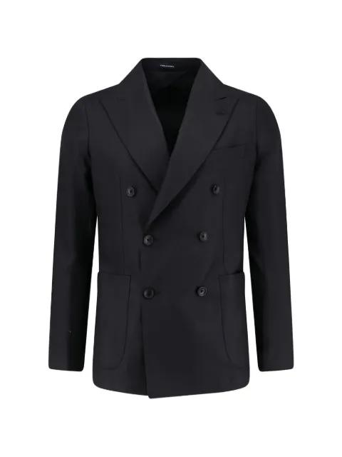 peaked-lapel double-breasted blazer by TAGLIATORE