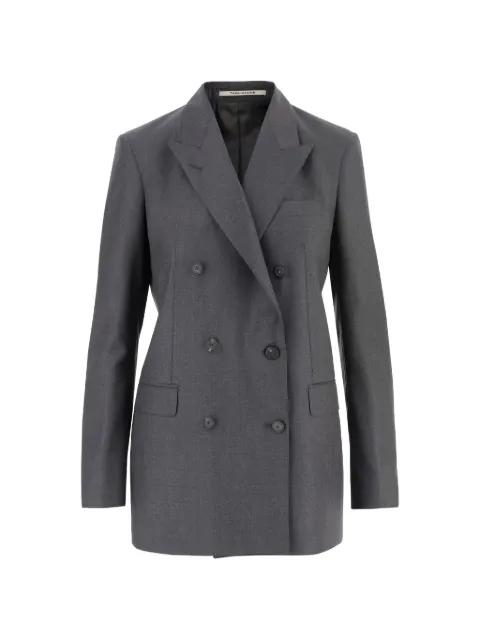 peaked lapels double-breasted jacket by TAGLIATORE