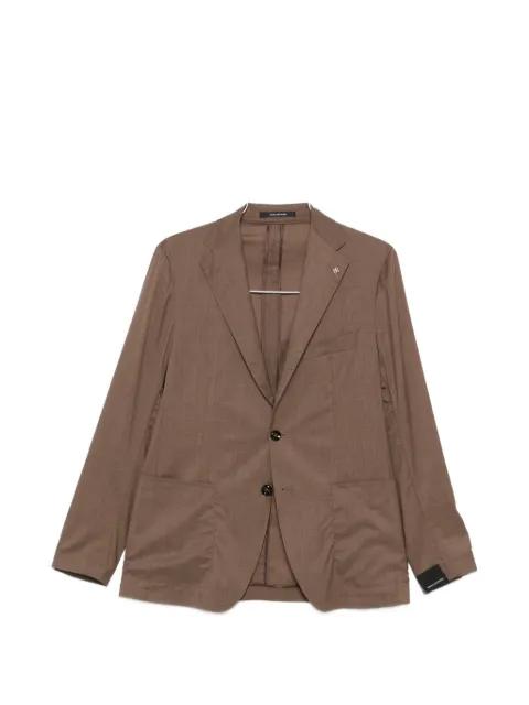 pin-lapel double-breasted blazer by TAGLIATORE