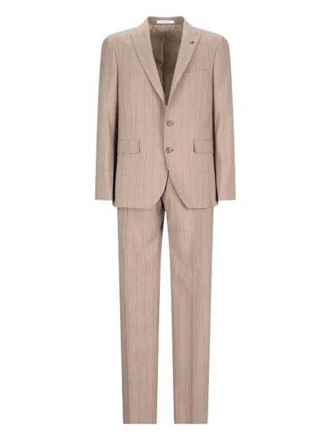 pinstripe-pattern single-breasted suit by TAGLIATORE