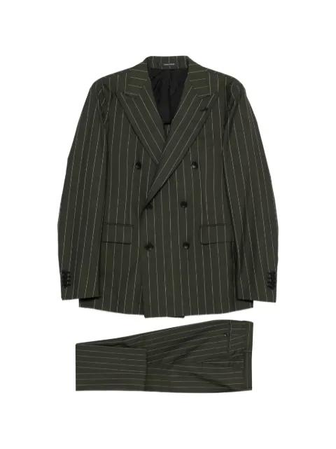 pinstripe-pattern single-breasted suit by TAGLIATORE
