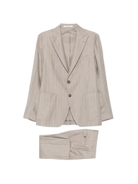 pinstripe-pattern single-breasted suit by TAGLIATORE