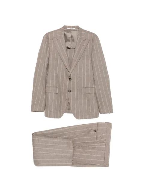 pinstripe-pattern suit by TAGLIATORE