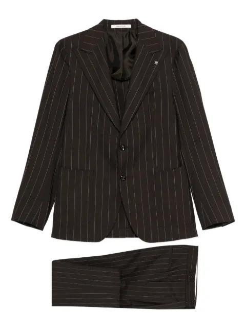 pinstripe-pattern suit by TAGLIATORE