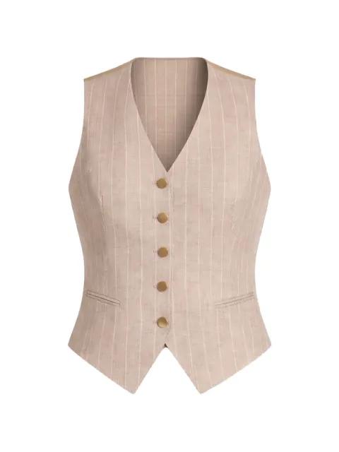 pinstripe-pattern waistcoat by TAGLIATORE