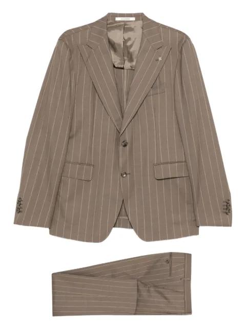 pinstripe-print suit by TAGLIATORE