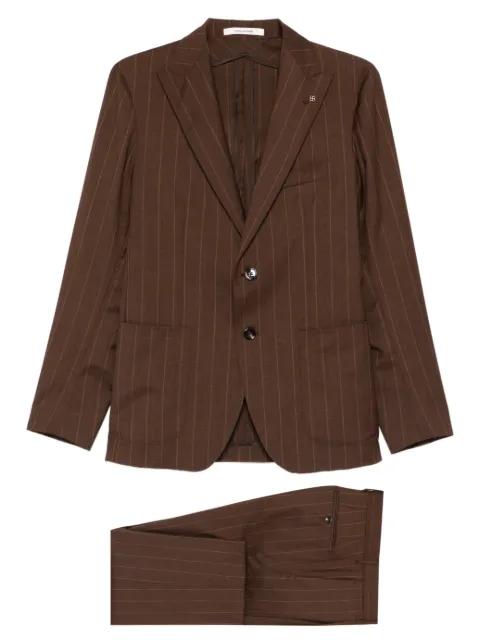 pinstriped suit by TAGLIATORE