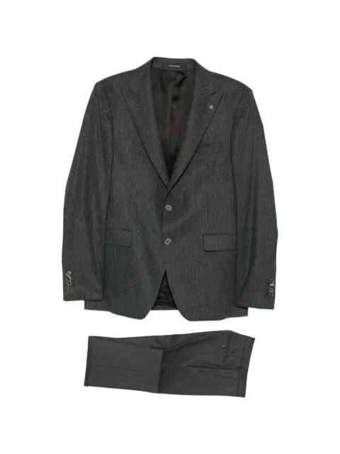 pinstriped wool suit by TAGLIATORE