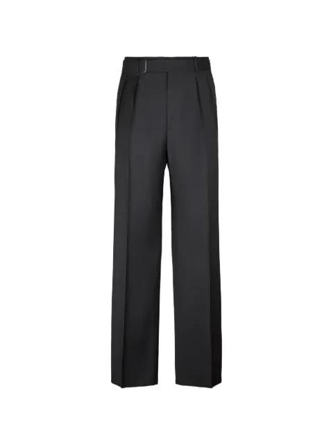 pleated belt trousers by TAGLIATORE