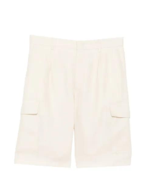 pleated cargo trousers by TAGLIATORE