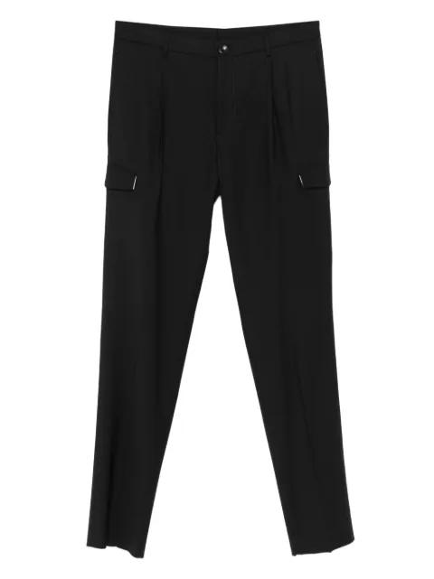 pleated-detail cargo pants by TAGLIATORE
