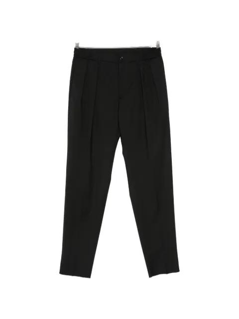 pleated elasticated-waistband trousers by TAGLIATORE