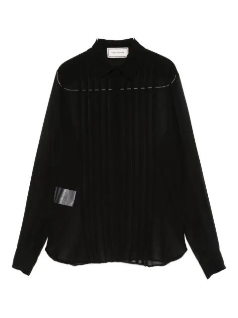 pleated shirt by TAGLIATORE