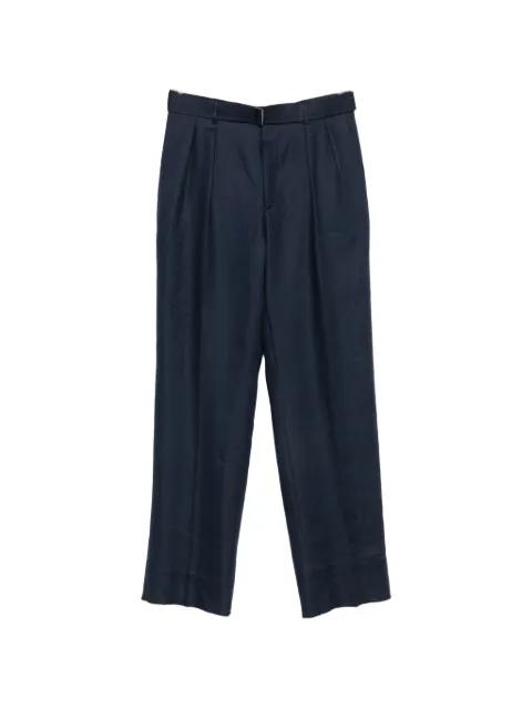 pleated straight-leg trousers by TAGLIATORE