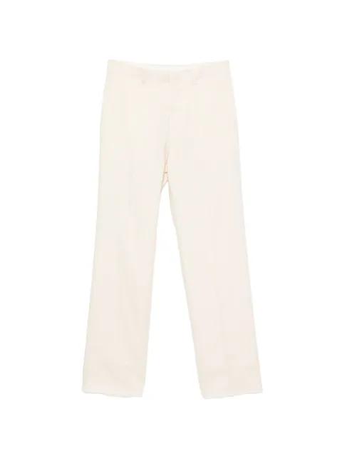 pressed-crease straight-leg trousers by TAGLIATORE