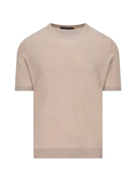 ribbed T-shirt by TAGLIATORE