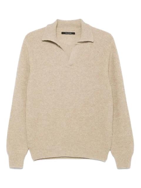 ribbed-knit jumper by TAGLIATORE