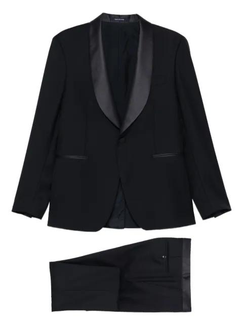 shawl-lapel tuxedo suit by TAGLIATORE