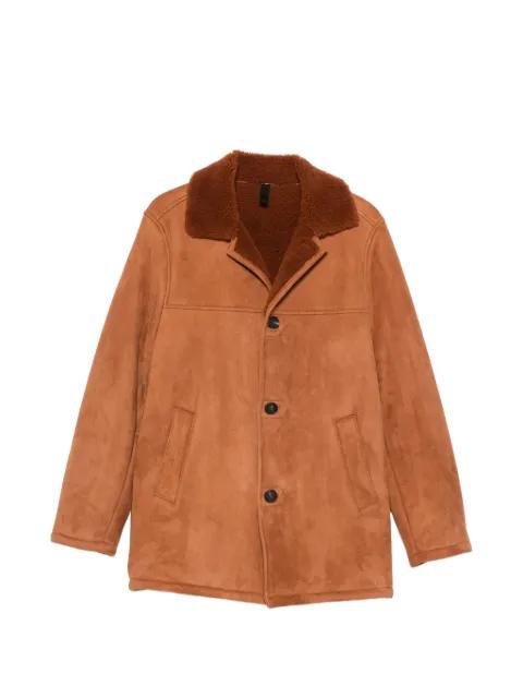 shearling coat by TAGLIATORE