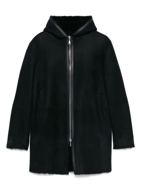 shearling coat by TAGLIATORE