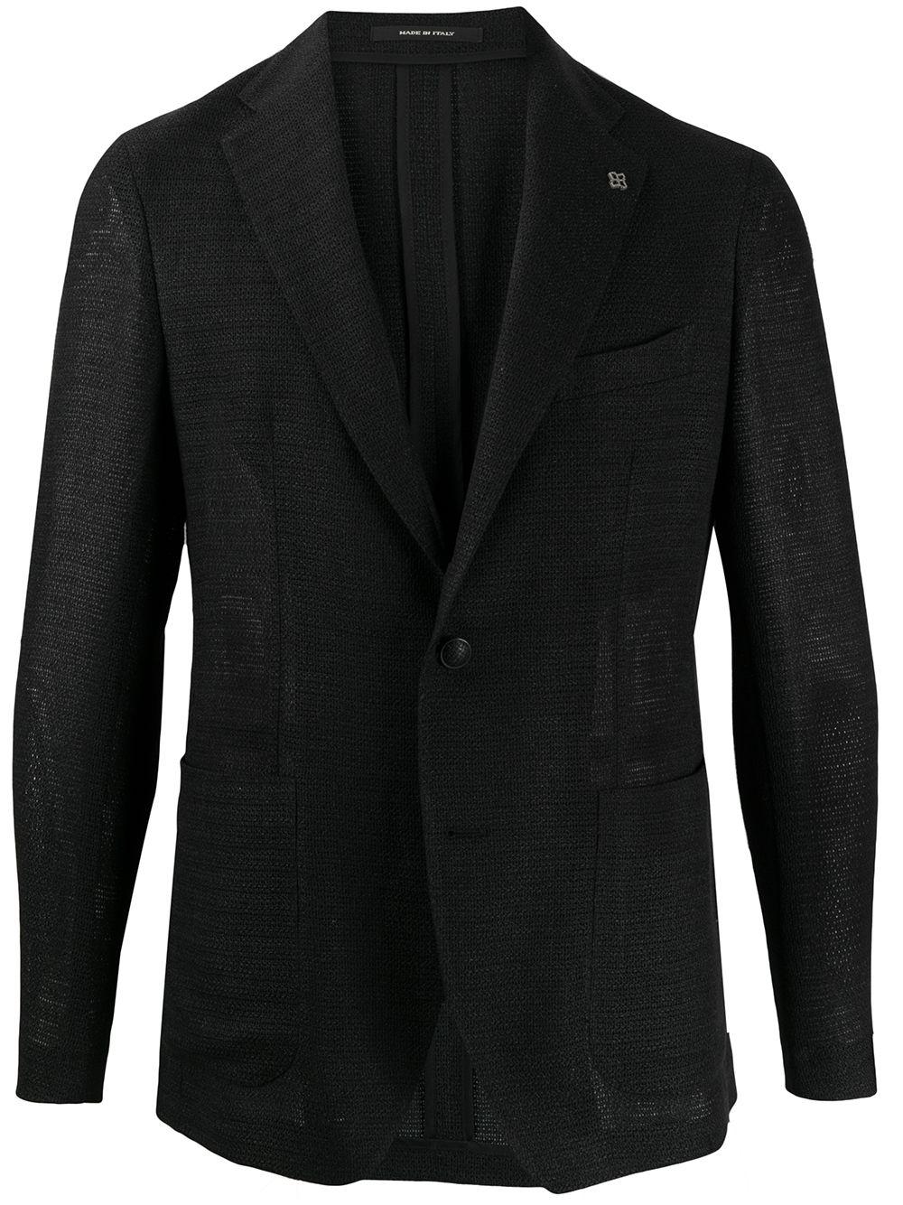 single-breasted fitted blazer by TAGLIATORE